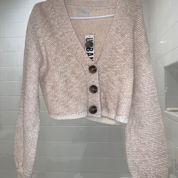 URBAN🌹GET 20% OFF READ BELOW Etta Balloon Sleeve Cardigan - Neutral - Picture 6 of 10